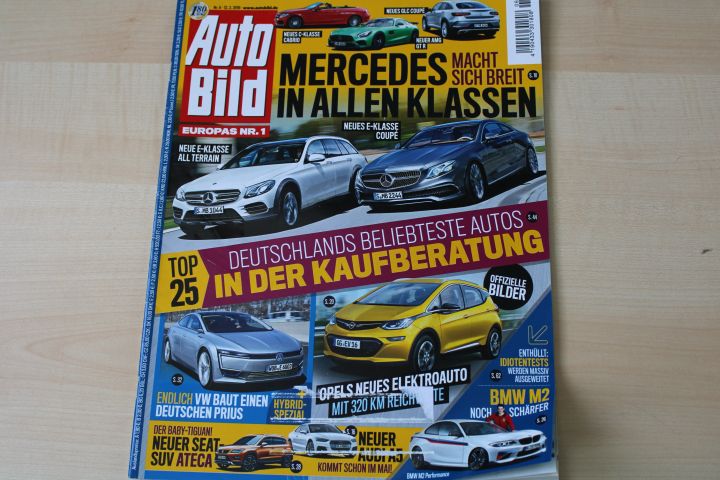 Deckblatt Auto Bild (06/2016)